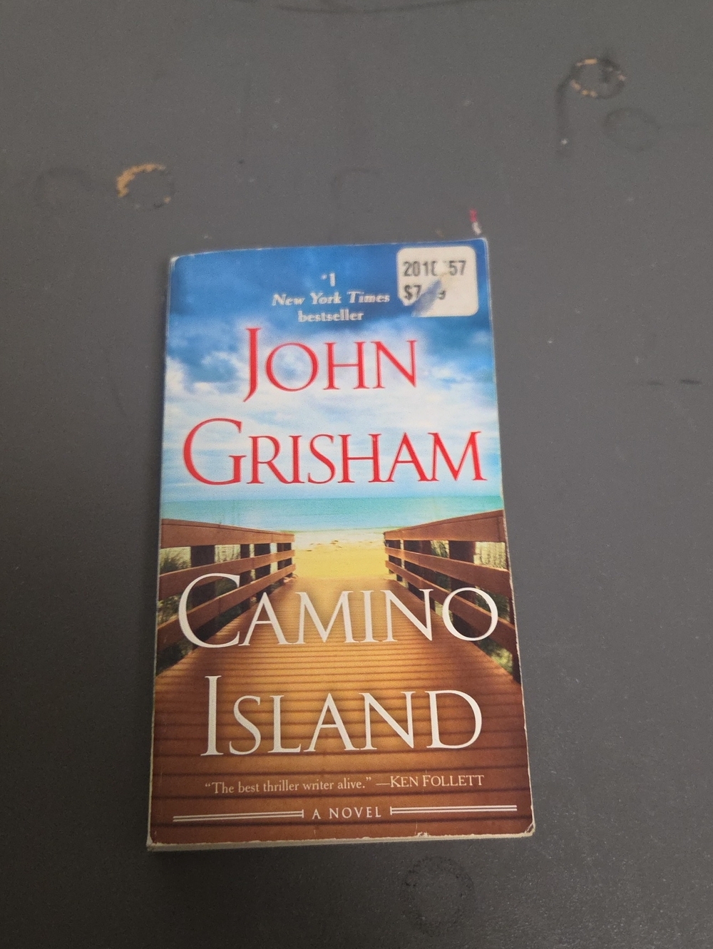 Camino Island Paperback - Blue and Brown Cover